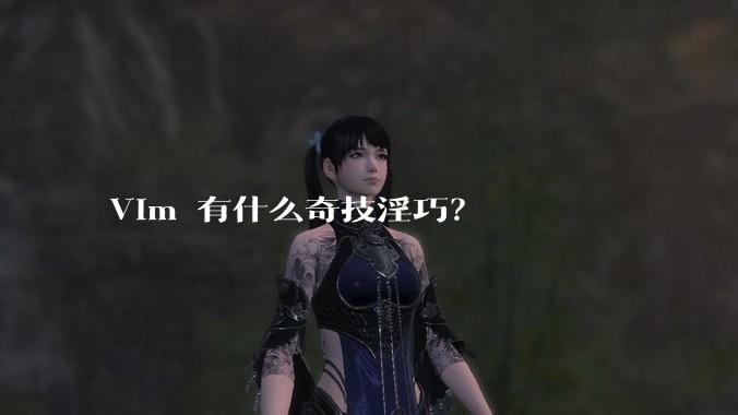 Vim 有什么奇技淫巧？